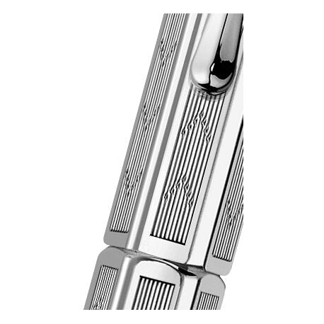 Caran d'Ache Ecridor Chevron Roller Pen, Palladium-Coated — detail view 4