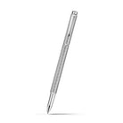Caran d'Ache Ecridor Chevron Roller Pen, Palladium-Coated on a white background