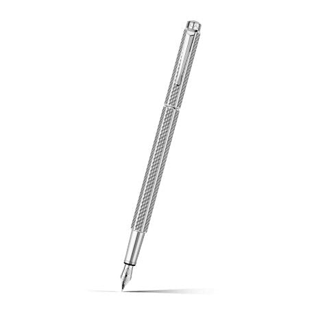 Caran d'Ache Ecridor Cubrik Fountain Pen on a white background
