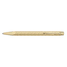 Caran d'Ache Ecridor Damier Ballpoint Pen, Gold, detail view 1