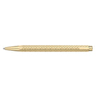 Caran d'Ache Ecridor Damier Ballpoint Pen, Gold, detail view 2