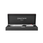 Caran d'Ache Ecridor Damier Ballpoint Pen, Gray Silver, detail view 3