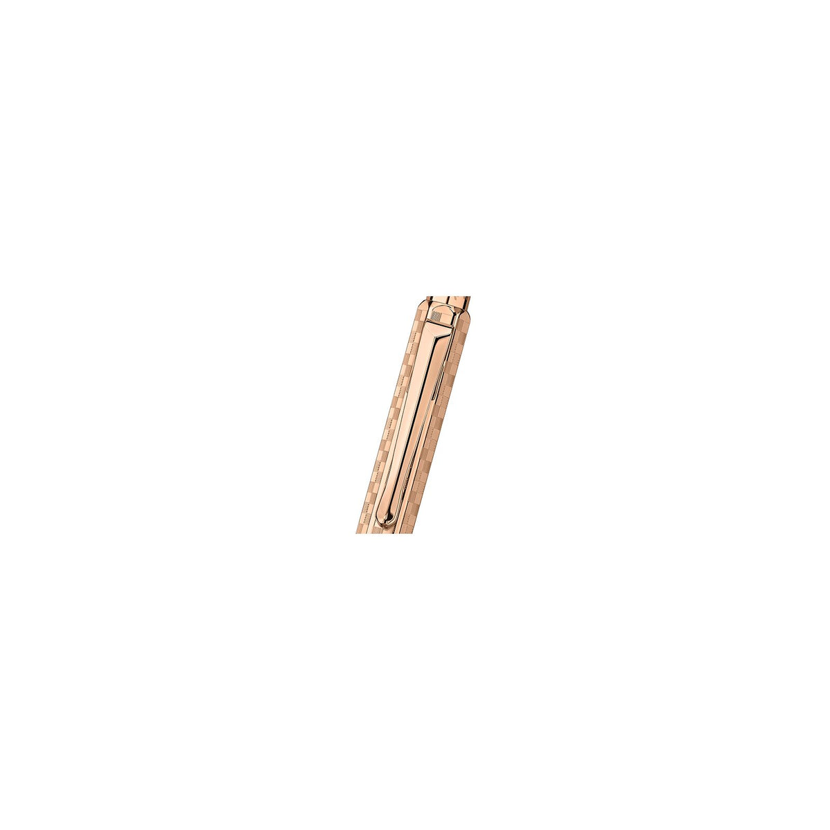 Caran d'Ache Ecridor Damier Ballpoint Pen, Rose Gold, detail view 6