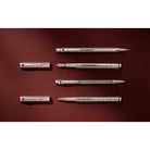 Caran d'Ache Ecridor Damier Mechanical Pencil, Gray Silver, detail view 5