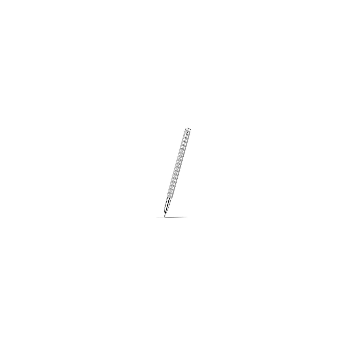 Caran d'Ache Ecridor Damier Roller Pen, Gray Silver