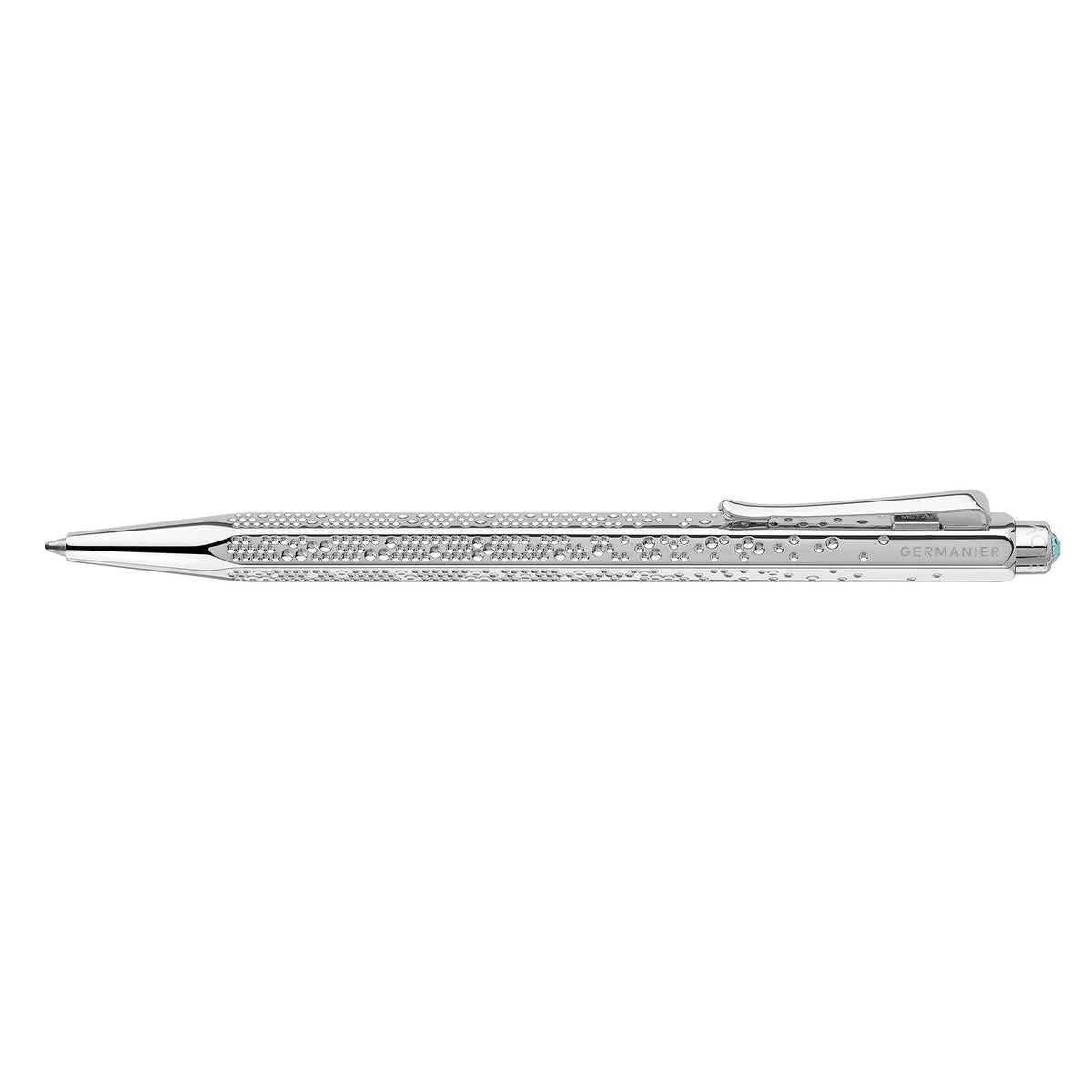 Caran d'Ache Ecridor Germanier Ballpoint Pen & Leather Case Set, Special Edition, detail view 2