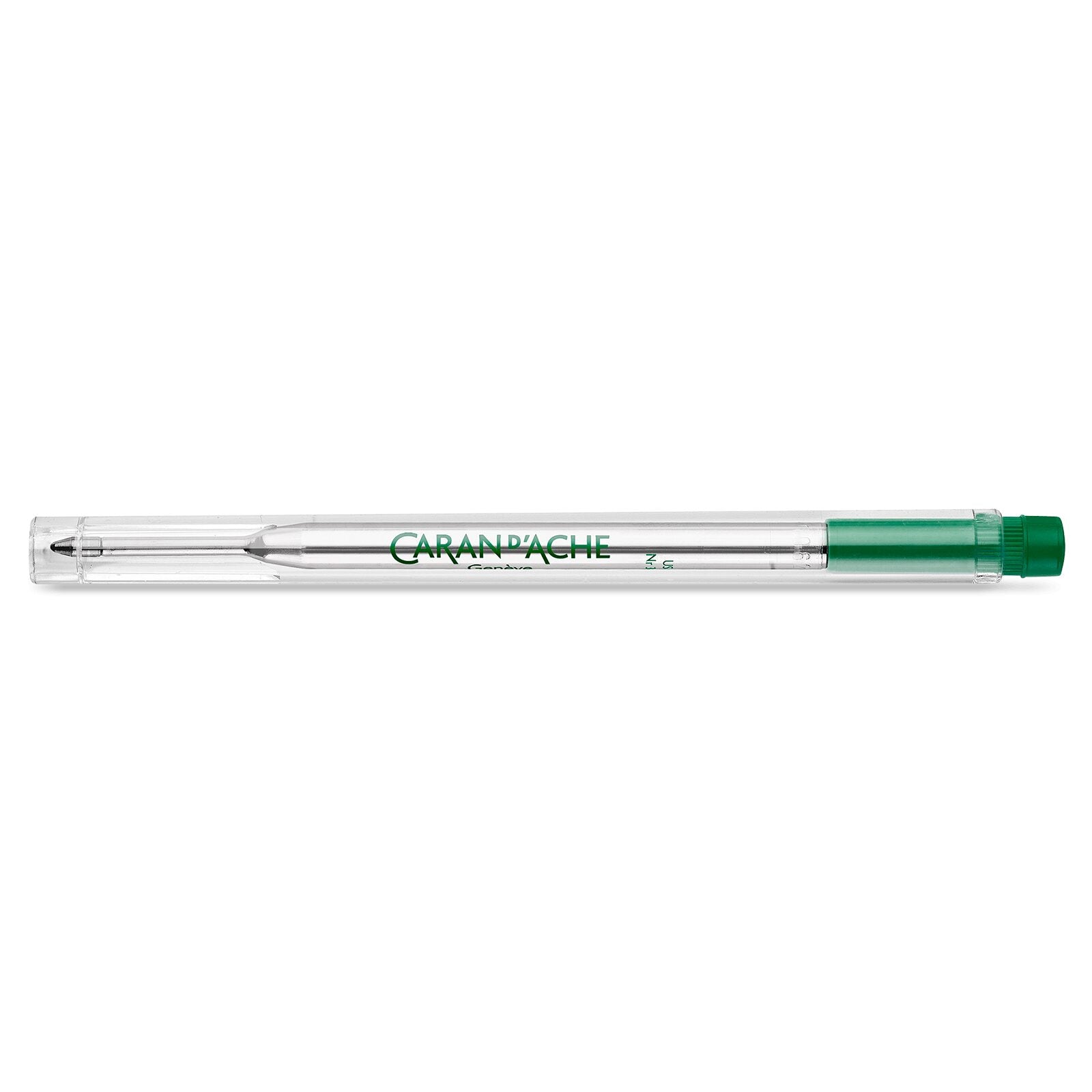 Caran d'Ache Goliath Ballpoint Pen Refill, Green, Medium (M) — detail view 1