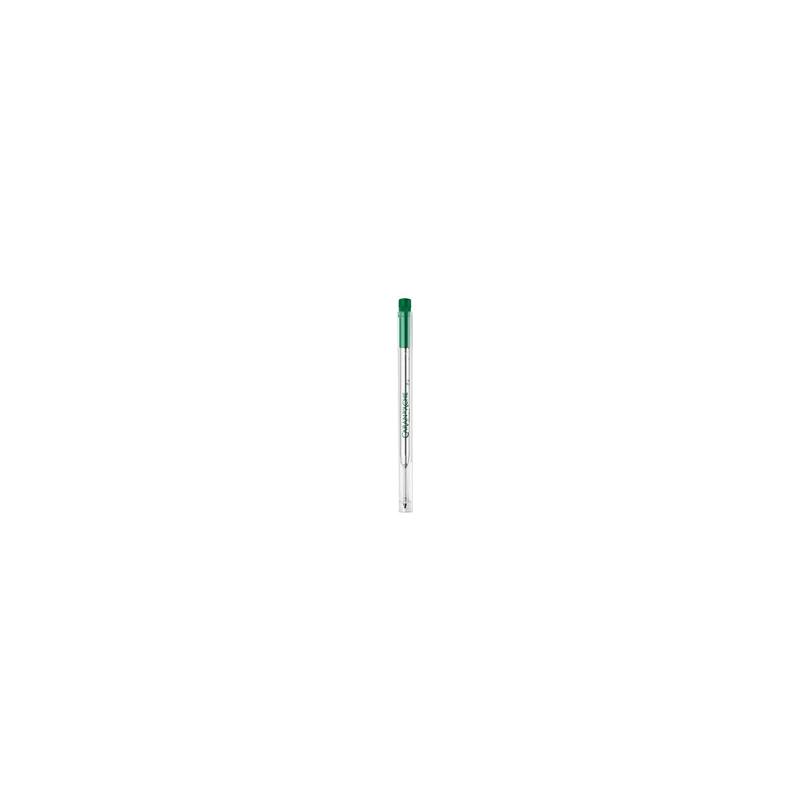 Caran d'Ache Goliath Ballpoint Pen Refill, Green, Medium (M) on a white background