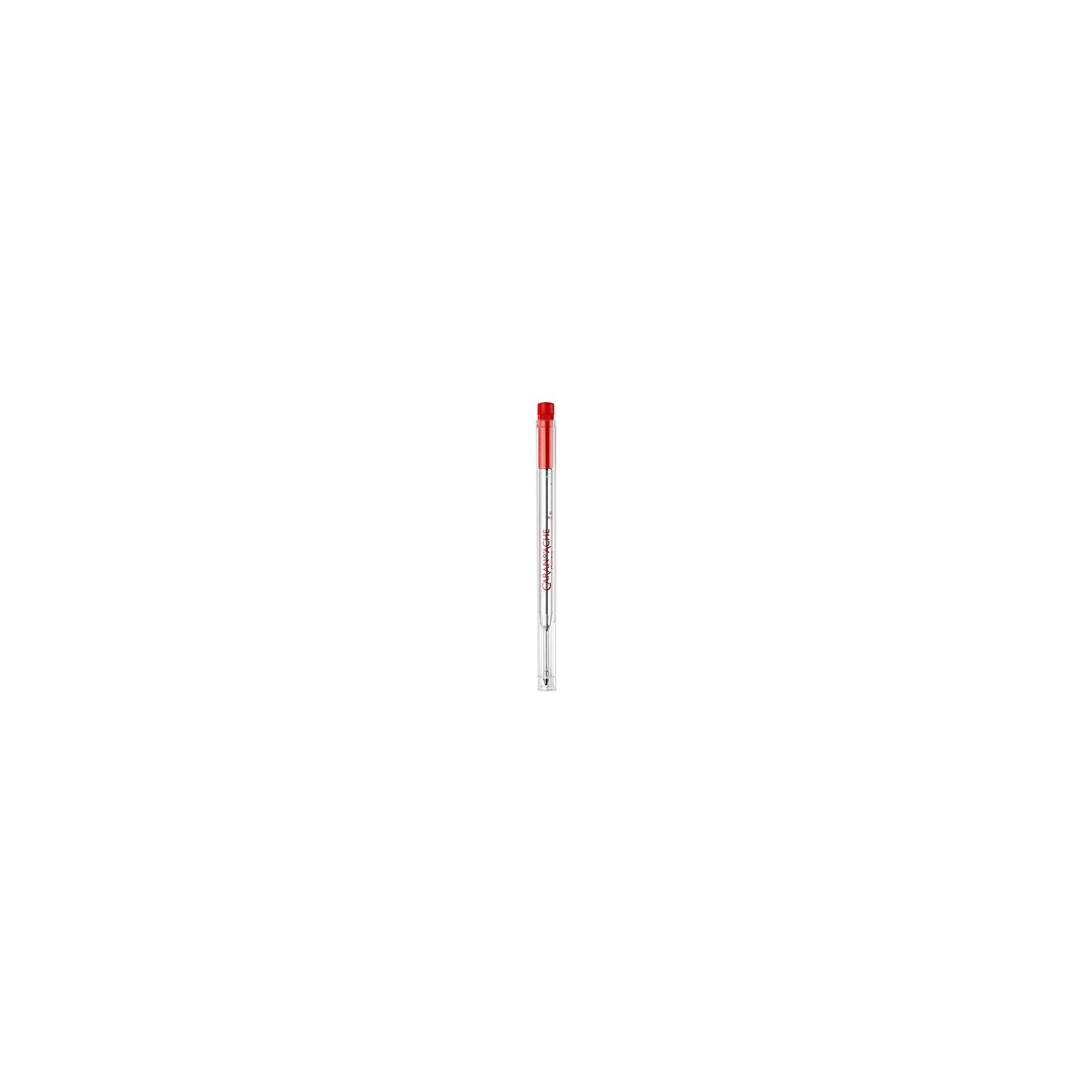 Caran d'Ache Goliath Ballpoint Pen Refill, Red, Fine (F) on a white background