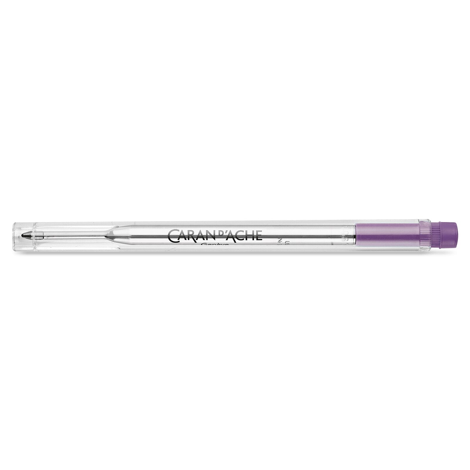 Caran d'Ache Goliath Ballpoint Pen Refill, Violet, Medium (M) — detail view 1