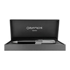 Caran d'Ache Léman Bicolor Black Ballpoint Pen — detail view 2