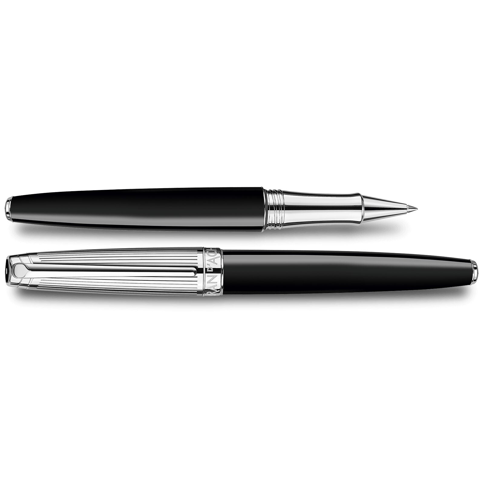 Caran d'Ache Léman Bicolor Black Roller Pen — detail view 1