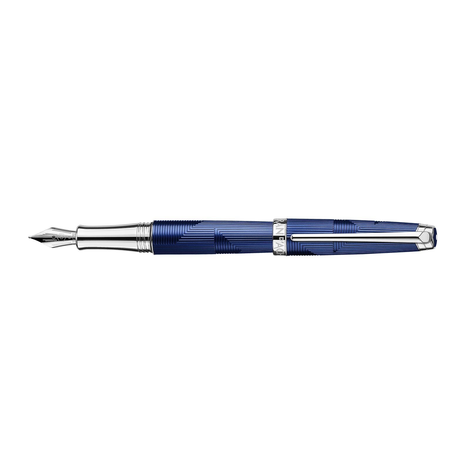 Caran d'Ache Léman Bleu Marin Fountain Pen — detail view 2
