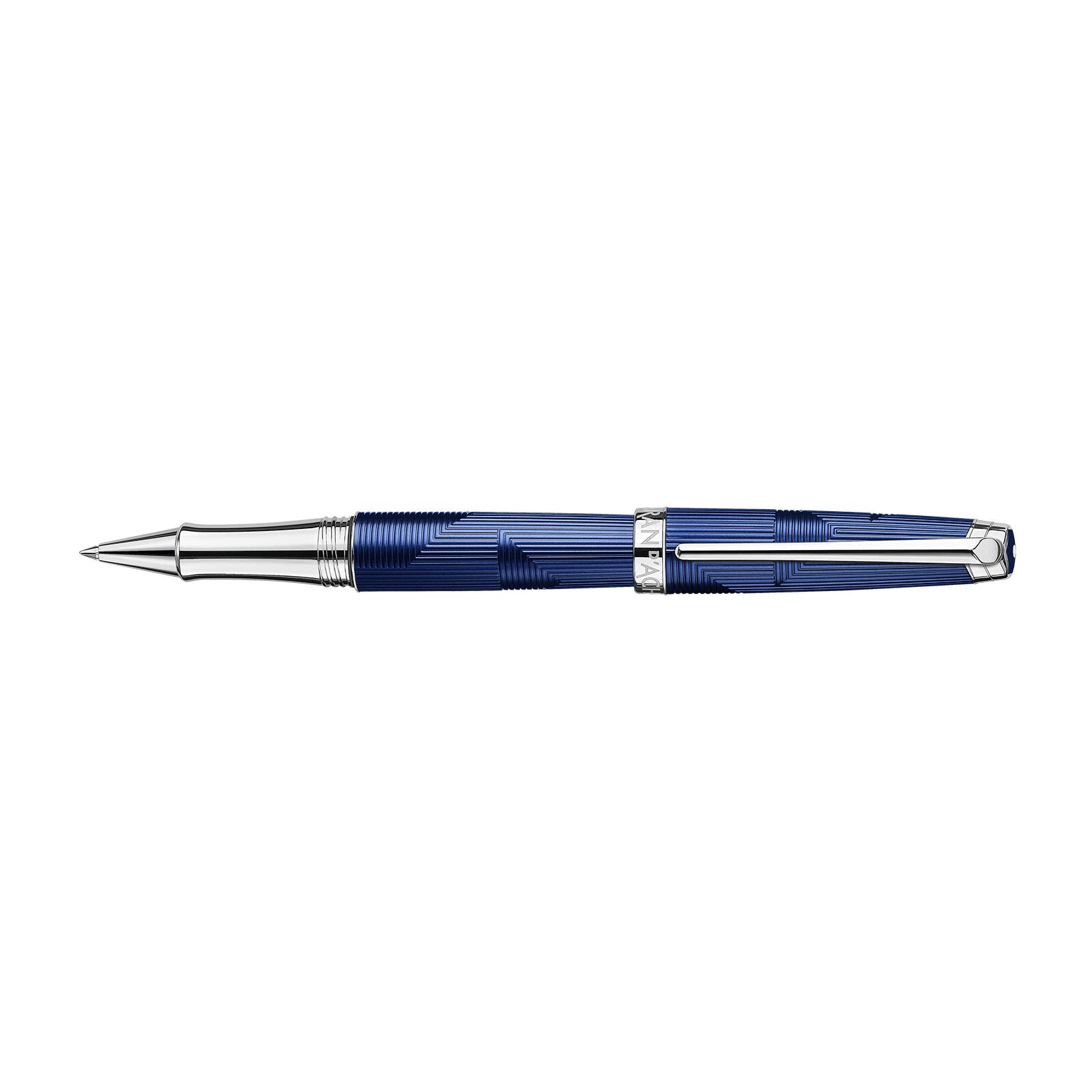 Caran d'Ache Léman Bleu Marin Roller Pen — detail view 2
