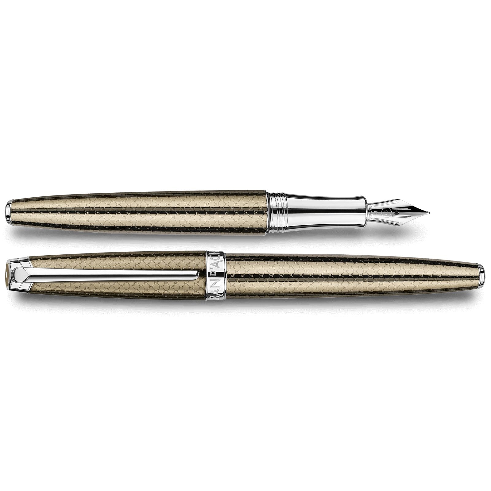 Caran d'Ache Léman Caviar Fountain Pen — detail view 1