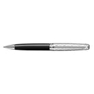 Caran d'Ache Léman Damier Ballpoint Pen & Leather Case Set, detail view 1