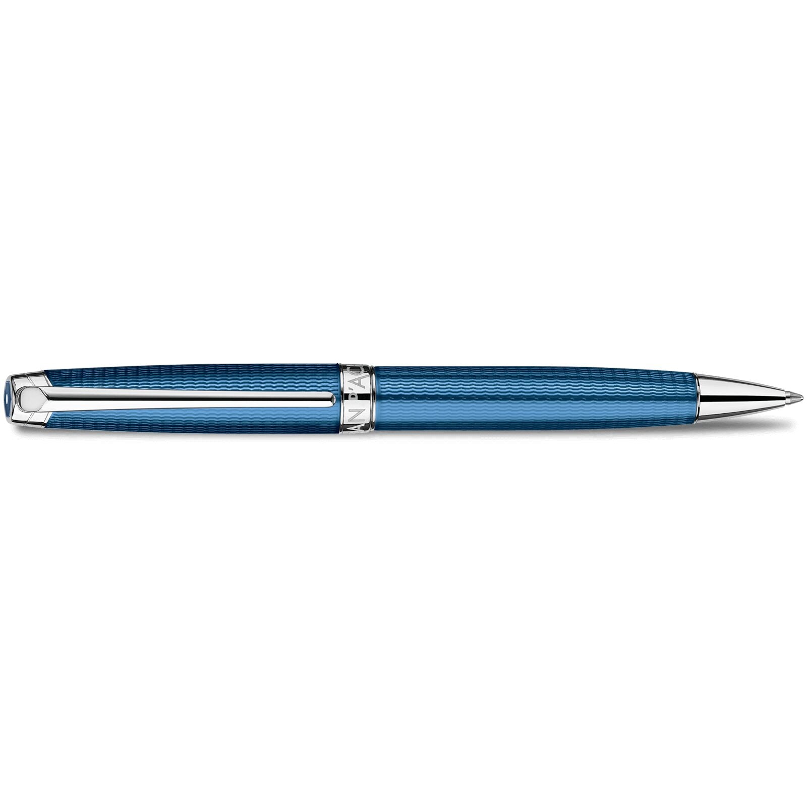 Caran d'Ache Léman Grand Bleu Ballpoint Pen — detail view 1
