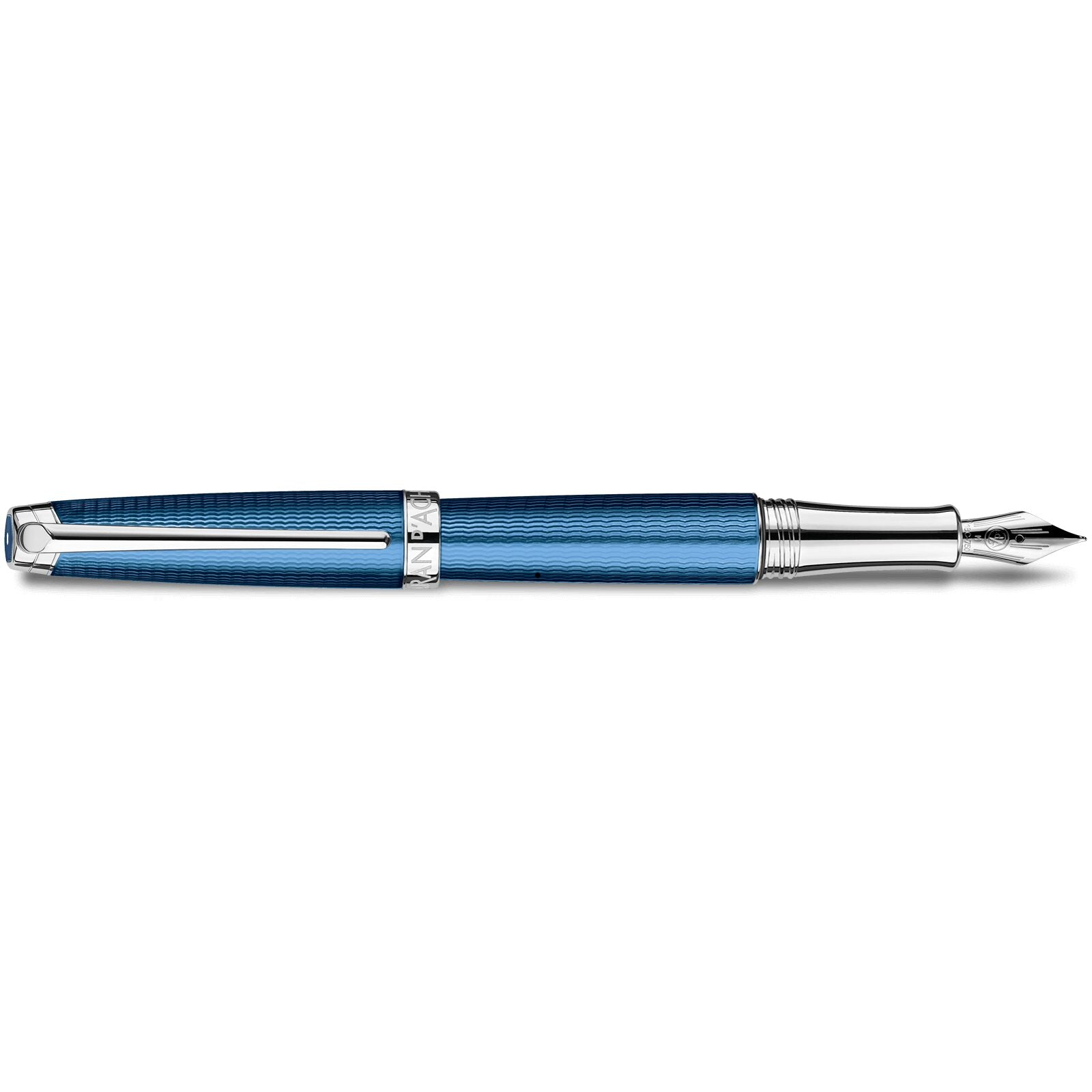 Caran d'Ache Léman Grand Bleu Fountain Pen — detail view 1