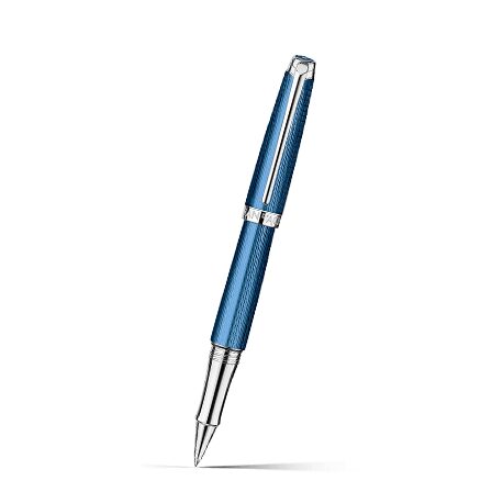 Caran d'Ache Léman Grand Bleu Roller Pen on a white background