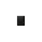 Caran d'Ache Léman Leather Notebook A5, Black on a white background