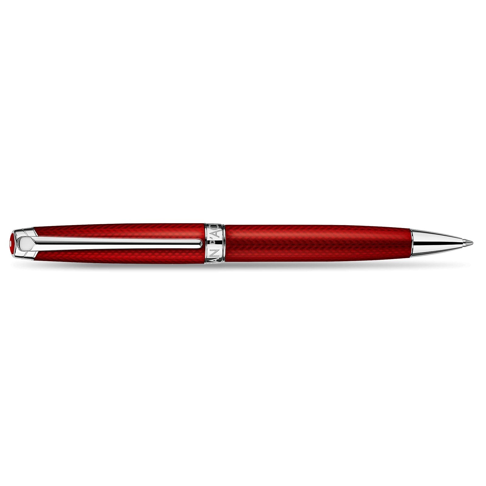 Caran d'Ache Léman Rouge Carmin Ballpoint Pen — detail view 1