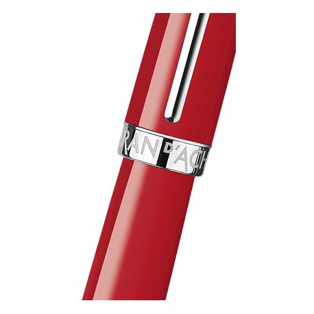 Caran d'Ache Léman Scarlet Red Roller Pen — detail view 4