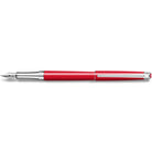 Caran d'Ache Léman Slim Scarlet Red Fountain Pen — detail view 2