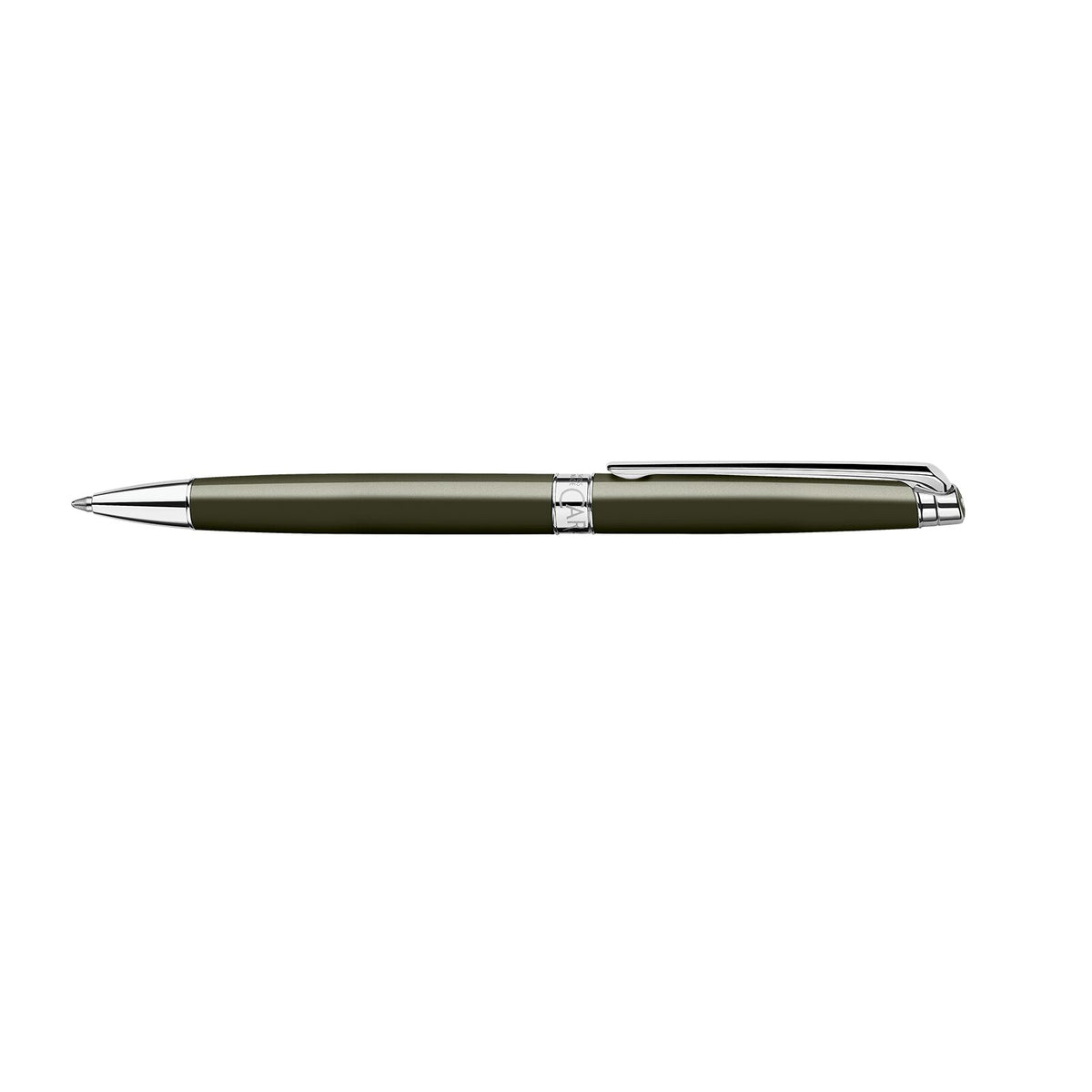 Caran d'Ache Léman Slim Terre d'Ombre Ballpoint Pen, Special Edition, detail view 2