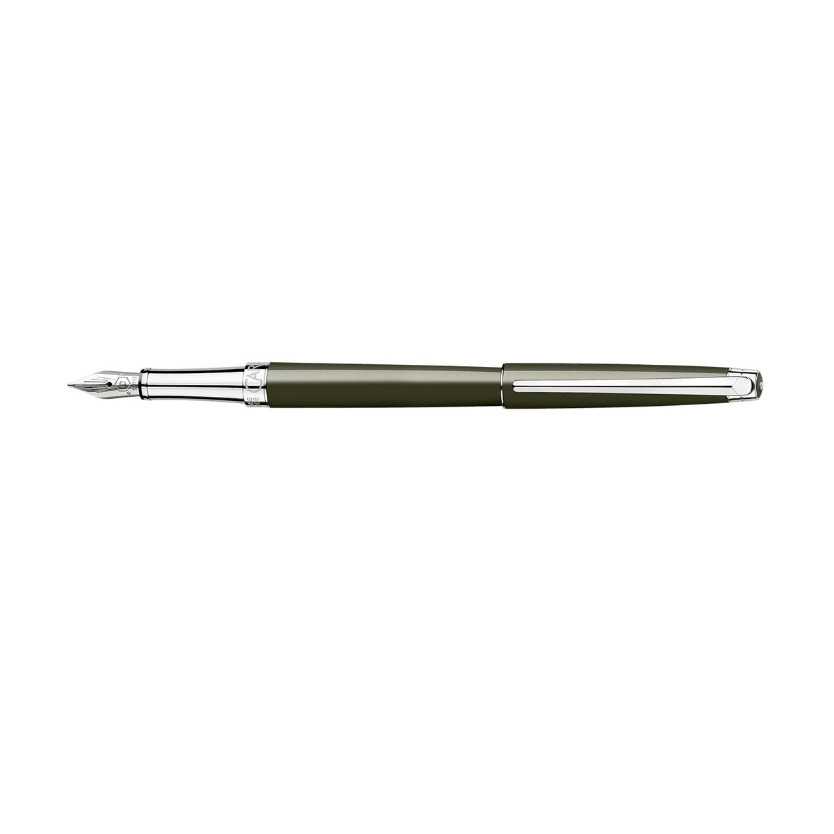 Caran d'Ache Léman Slim Terre d'Ombre Fountain Pen, Special Edition, detail view 2