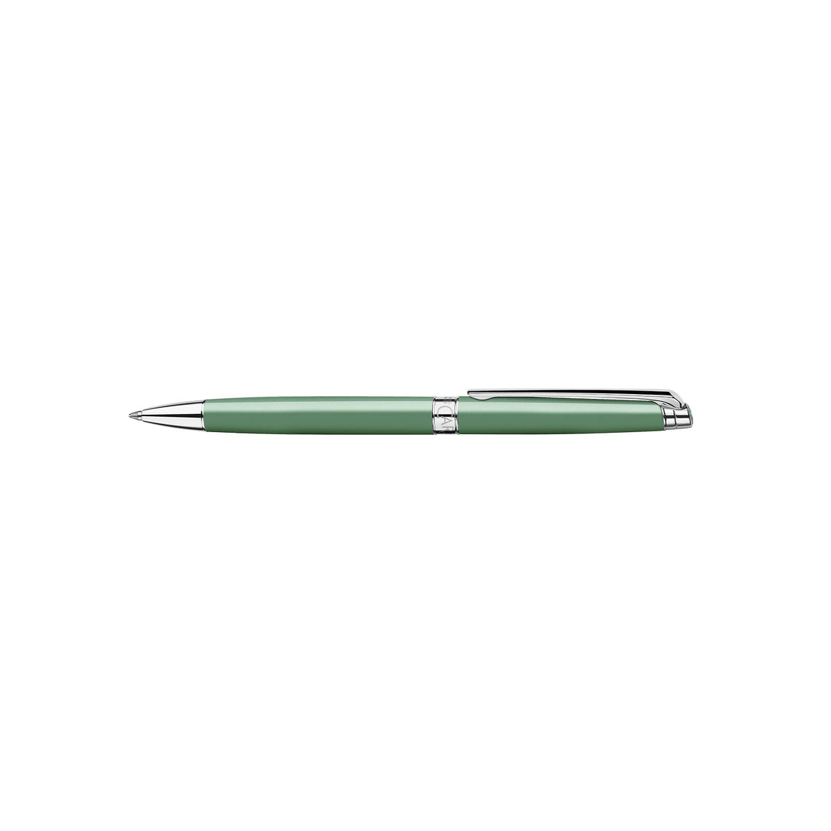 Caran d'Ache Léman Slim Vert de Gris Ballpoint Pen, Special Edition, detail view 2