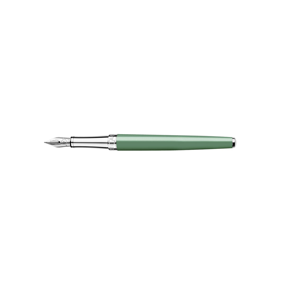 Caran d'Ache Léman Slim Vert de Gris Fountain Pen, Special Edition, detail view 1