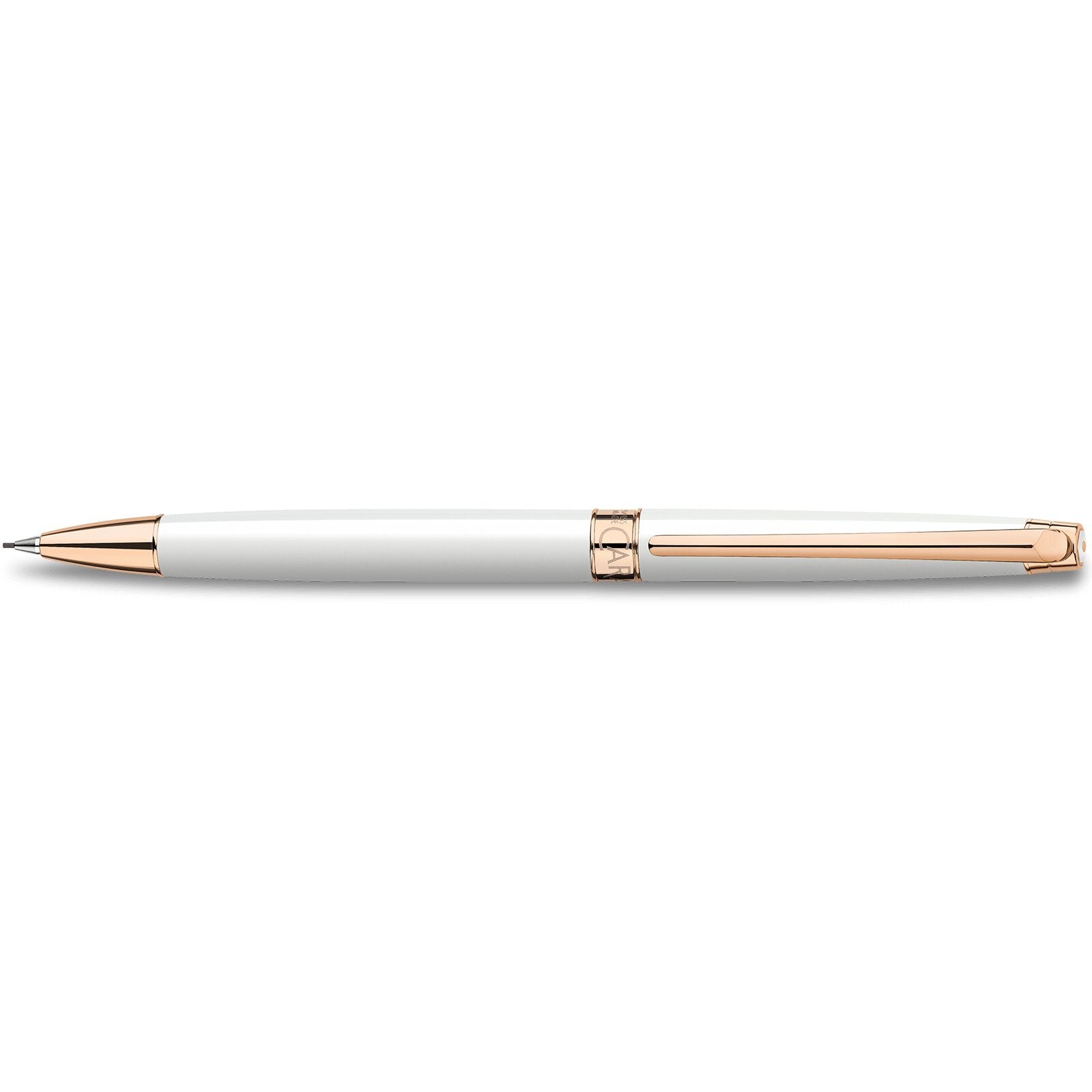Caran d'Ache Léman Slim White Mechanical Pencil — detail view 1