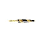 Caran d'Ache Straw Marquetry Dragon Fountain Pen, Limited Edition, detail view 1
