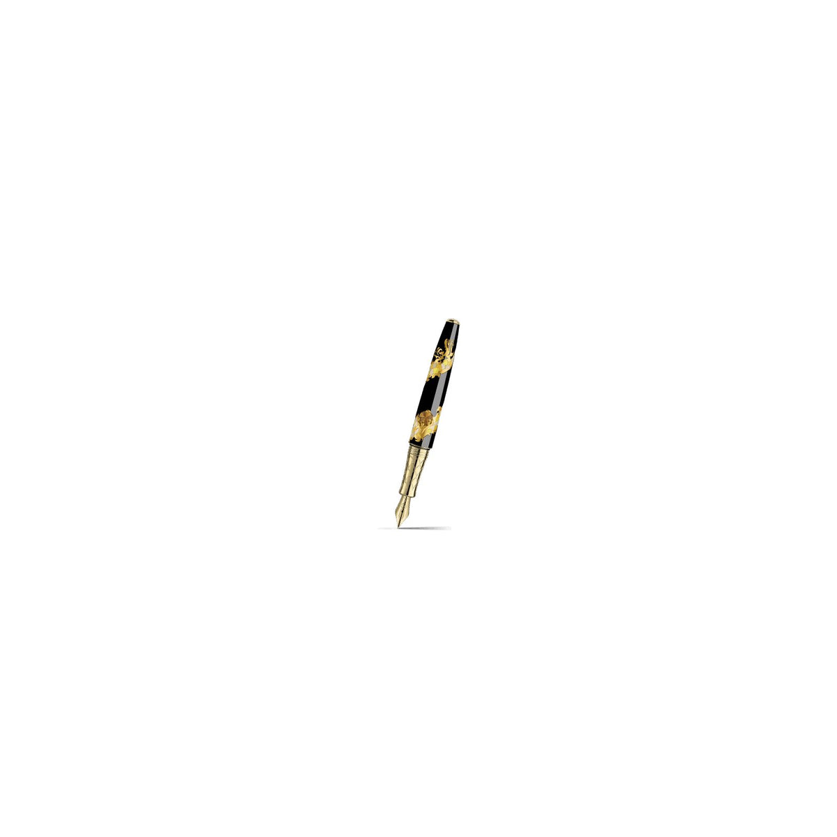 Caran d'Ache Straw Marquetry Dragon Fountain Pen, Limited Edition
