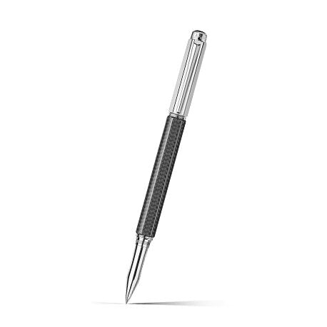 Caran d'Ache Varius Carbon Roller Pen on a white background