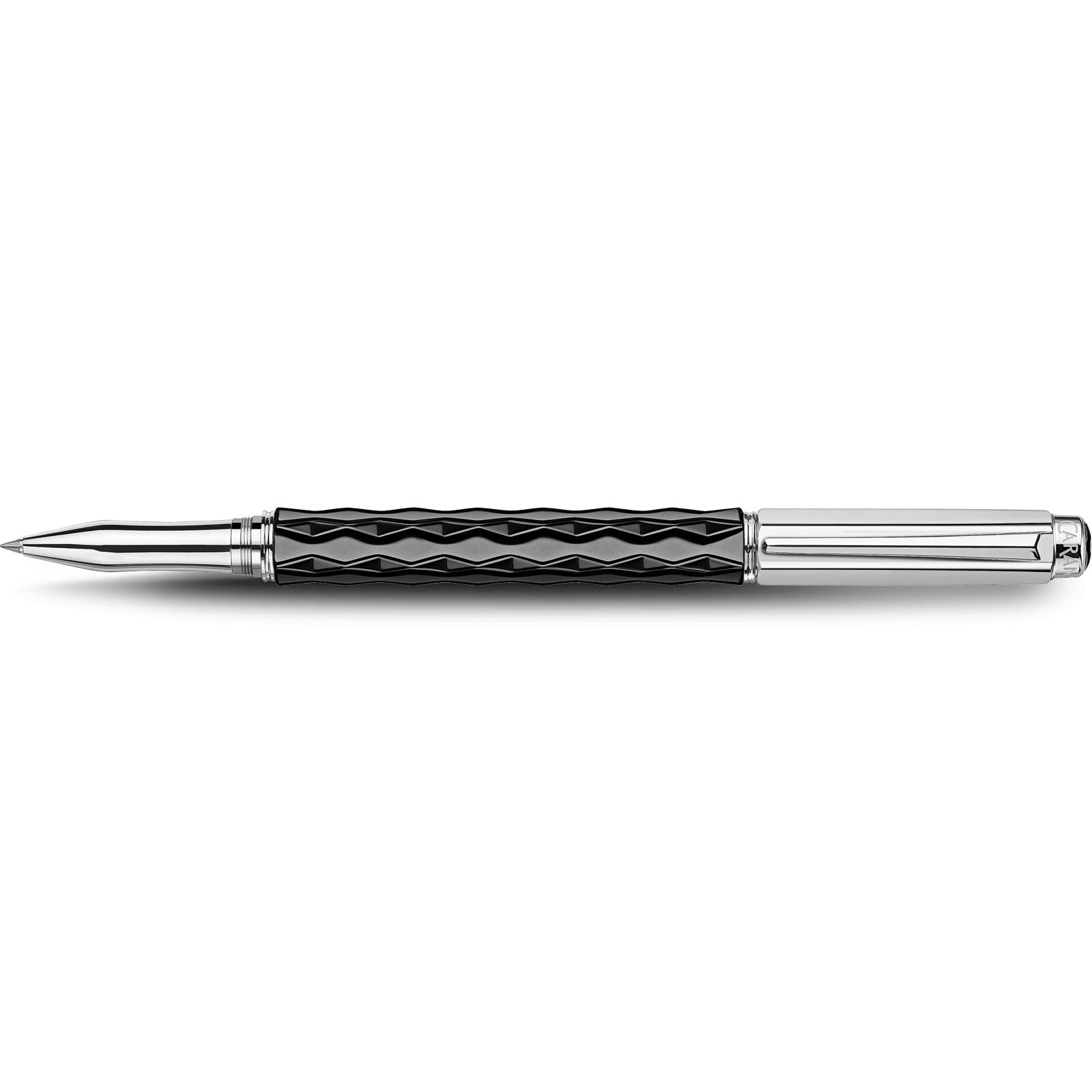 Caran d'Ache Varius Ceramic Black Roller Pen — detail view 1