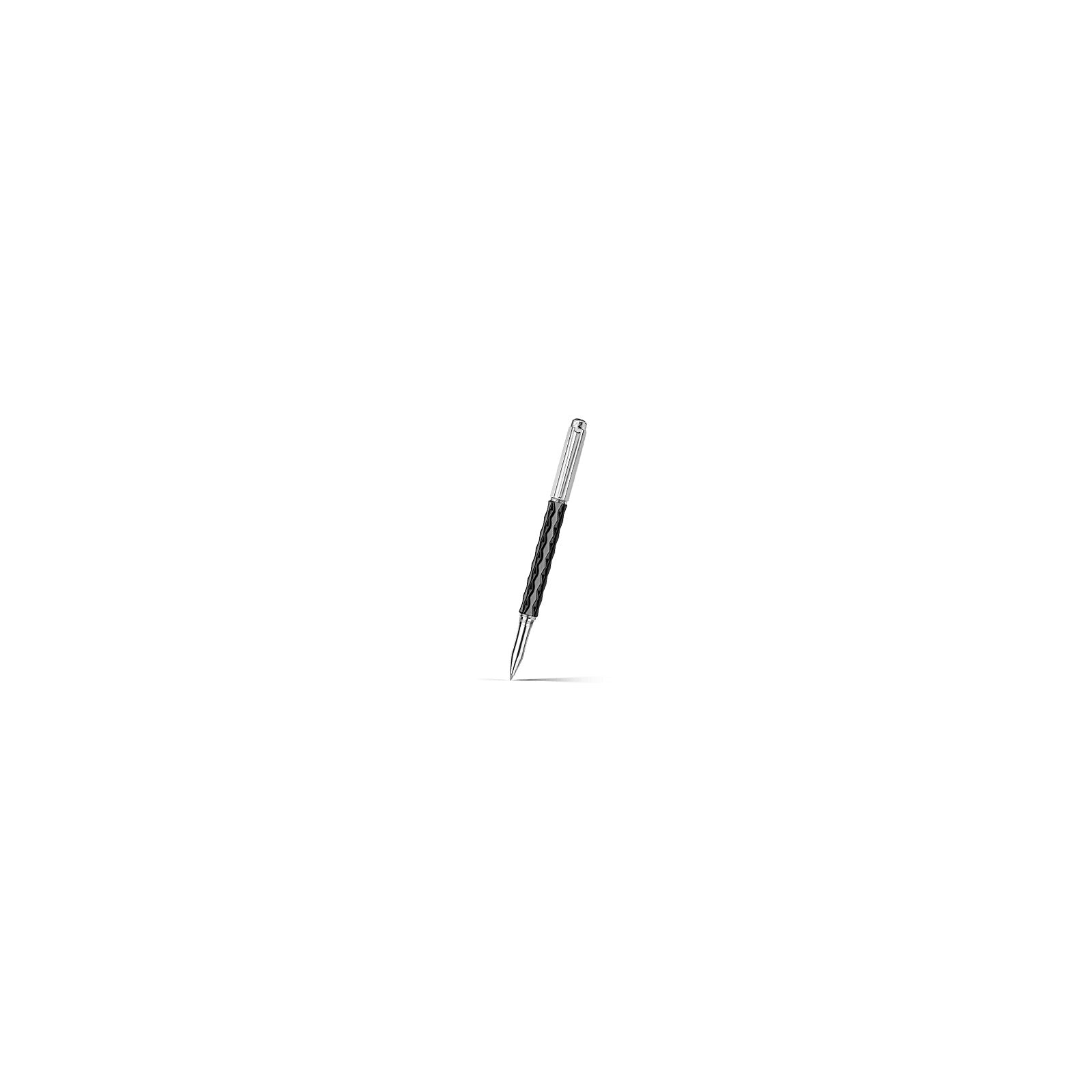 Caran d'Ache Varius Ceramic Black Roller Pen on a white background