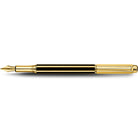 Caran d'Ache Varius China Black Fountain Pen, Gold-Plated — detail view 1