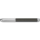Caran d'Ache Varius China Black Fountain Pen, Silver-Plated, Rhodium-Coated — detail view 2