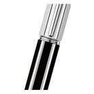 Caran d'Ache Varius China Black Fountain Pen, Silver-Plated, Rhodium-Coated — detail view 5