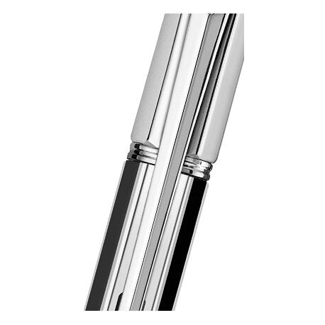 Caran d'Ache Varius China Black Mechanical Pencil, Silver-Plated, Rhodium-Coated — detail view 4