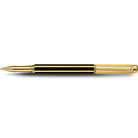 Caran d'Ache Varius China Black Roller Pen, Gold-Plated — detail view 1