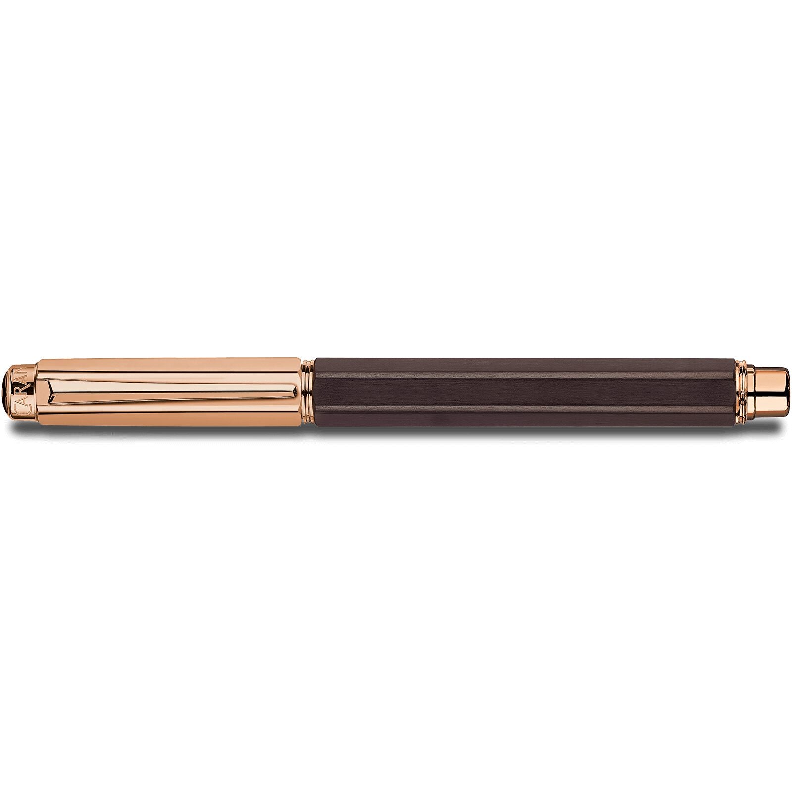 Caran d'Ache Varius Ebony Fountain Pen, Rose Gold-Plated — detail view 2