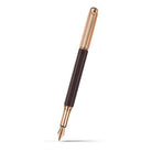 Caran d'Ache Varius Ebony Fountain Pen, Rose Gold-Plated on a white background