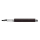 Caran d'Ache Varius Ebony Fountain Pen, Silver-Plated, Rhodium-Coated — detail view 1