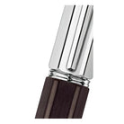 Caran d'Ache Varius Ebony Fountain Pen, Silver-Plated, Rhodium-Coated — detail view 5