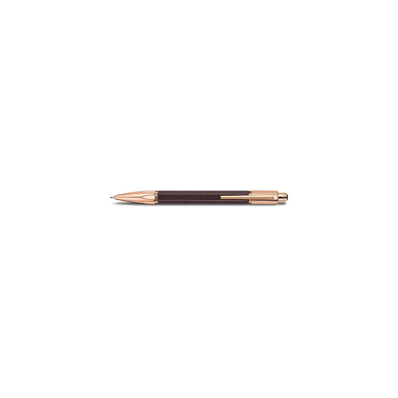 Caran d'Ache Varius Ebony Mechanical Pencil, Rose Gold-Plated — detail view 2