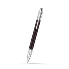 Caran d'Ache Varius Ebony Mechanical Pencil, Silver-Plated, Rhodium-Coated on a white background