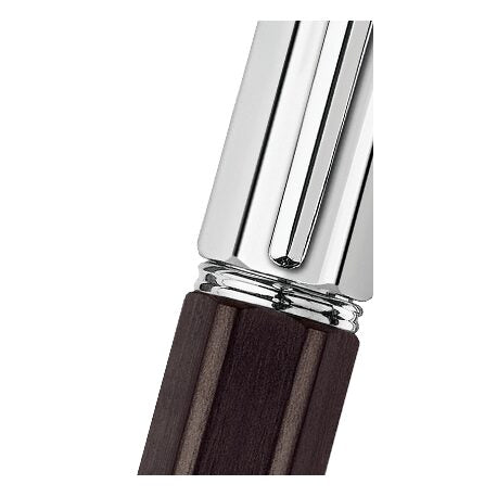 Caran d'Ache Varius Ebony Roller Pen, Silver-Plated, Rhodium-Coated — detail view 5