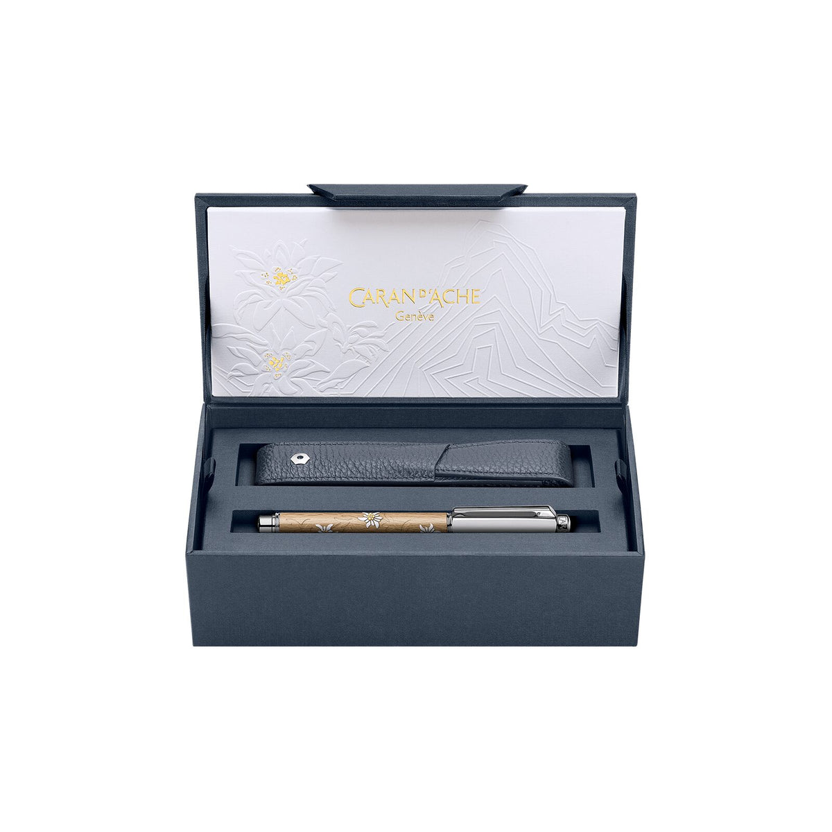 Caran d'Ache Varius Edelweiss Roller Pen, Limited Edition, detail view 5
